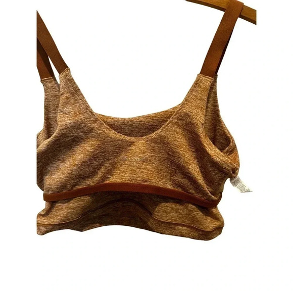 OFFLINE By Aerie Women's Brown The Hugger Recharge Least Sports Bra Size M - Picture 4 of 5